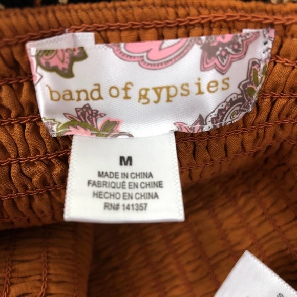 Animal Print Cropped Top Band of Gypsies Medium - Picture 8 of 8